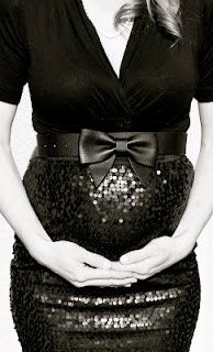 Новогоднее платье для беременных. Фото 4